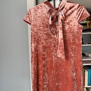 Madewell velvet dress